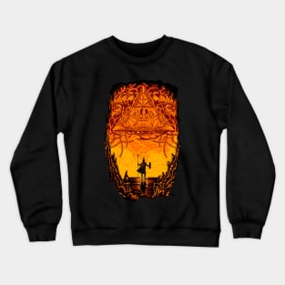 Spartan Vs Hell Crewneck Sweatshirt